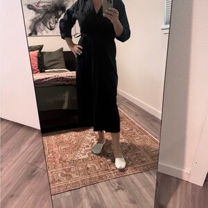 Buck Mason Black Maxi Dress